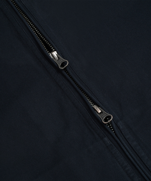 TCM washed mini logo jacket (dark navy)