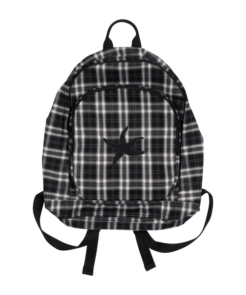 TCM starfish check backpack (black)