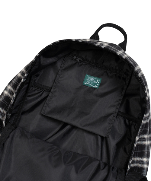 TCM starfish check backpack (black)