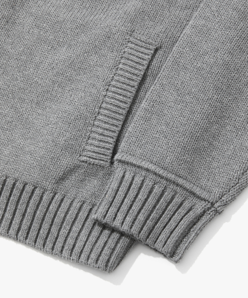 LEGACY HOOD KNIT FRENCH BLACK