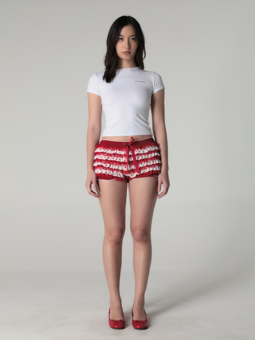 COCO DOT BLOOMER SHORTS(RED)