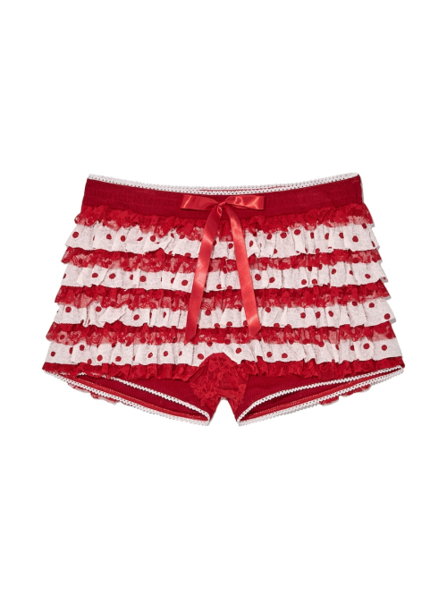 COCO DOT BLOOMER SHORTS(RED)