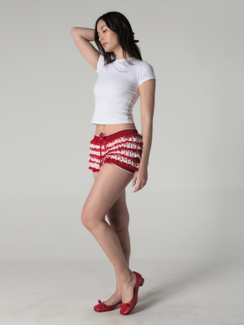 COCO DOT BLOOMER SHORTS(RED)