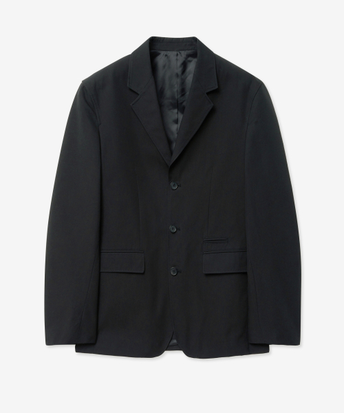 Cotton Comfort Set-Up Jacket (Black) TNJA5E101BK
