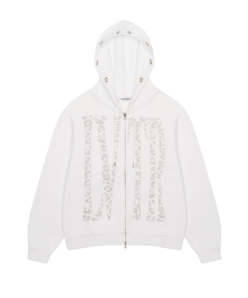 LVTR HOOD ZIPUP(WHITE)
