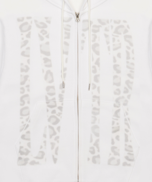 LVTR HOOD ZIPUP(WHITE)