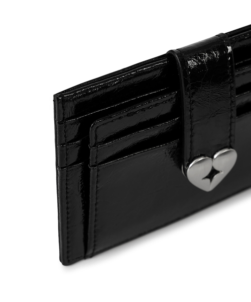 HEARTY BRIDGE POCKET - BLACK