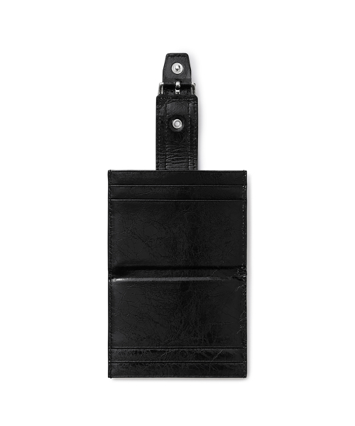 BUCKLE BRIDGE POCKET - BLACK