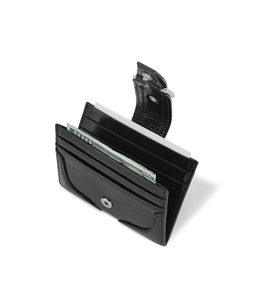 BUCKLE BRIDGE POCKET - BLACK