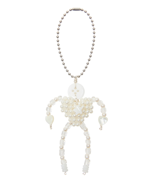 IM LUV STRANGER KEYRING(WHITE)