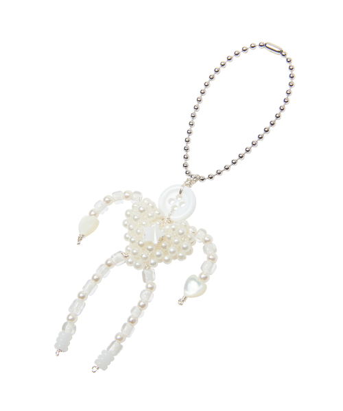 IM LUV STRANGER KEYRING(WHITE)