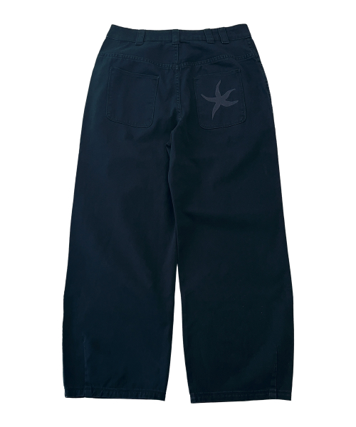 TCM washed starfish chino pants (dark navy)