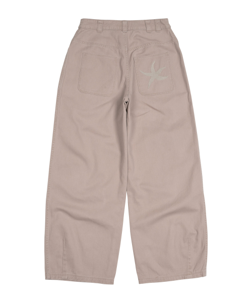 TCM washed starfish chino pants (indi pink)