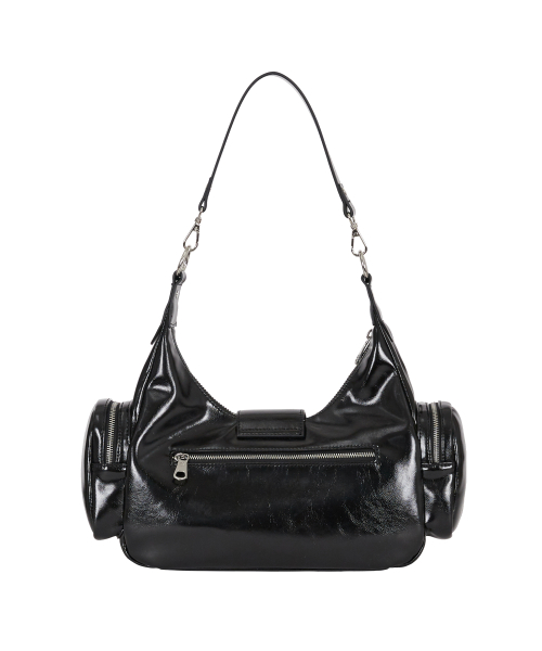 Ruby Stud Shoulder Bag Black