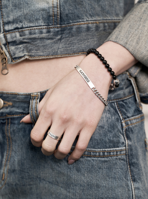 [silver925]Iron Mark Bracelet