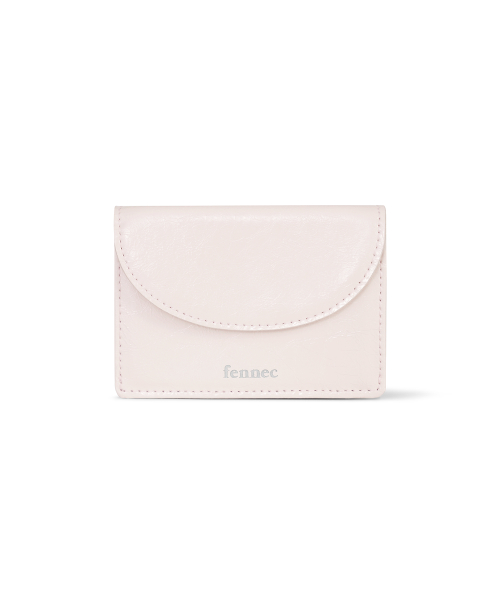 CRINKLE HALFMOON MINI WALLET - BLOSSOM