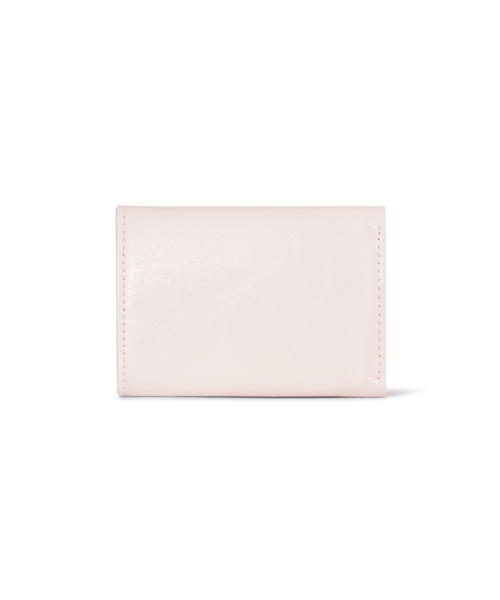 CRINKLE HALFMOON MINI WALLET - BLOSSOM