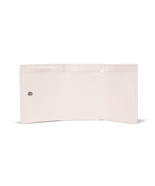CRINKLE HALFMOON MINI WALLET - BLOSSOM