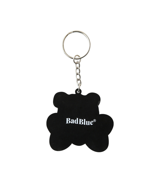 Ribbon BadBear Rubber Keyring