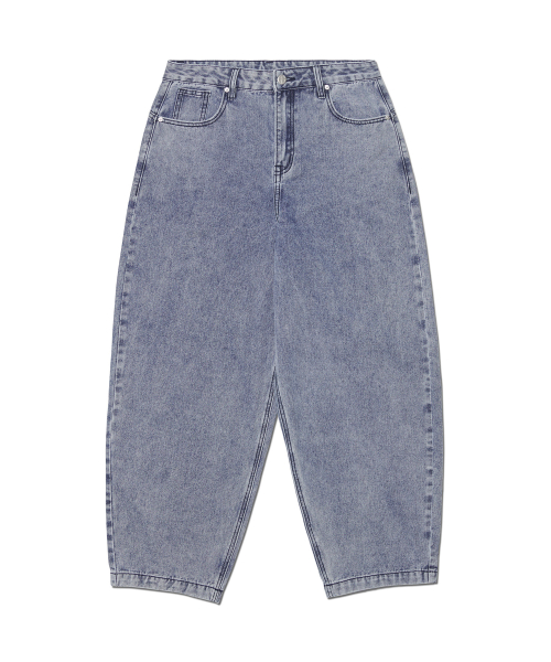 RAW VISION DENIM PANTS - WHITE BLUE