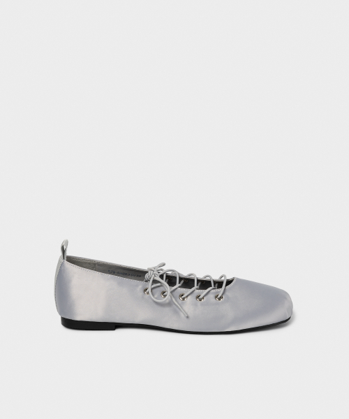 DOLPHIN LACE UP FLATS / 3 COLORS