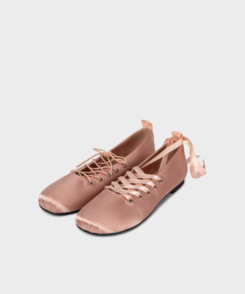 DOLPHIN LACE UP FLATS / 3 COLORS