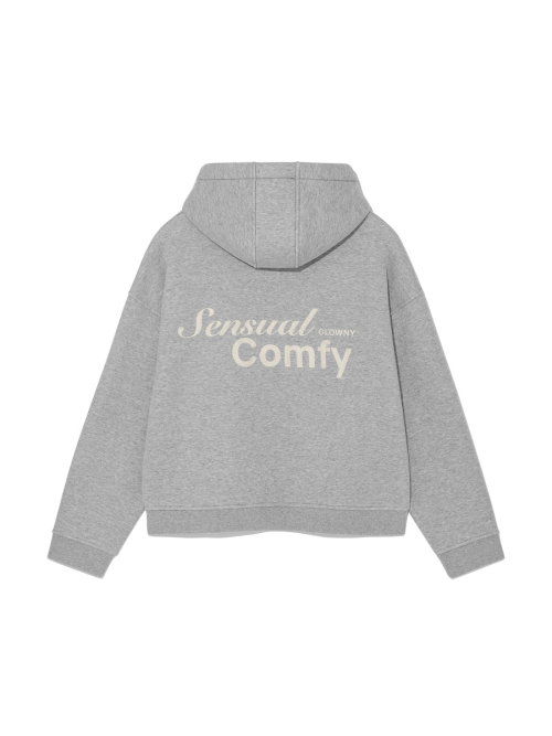 OVERSIZED COMFY HOODIE(IVORY)