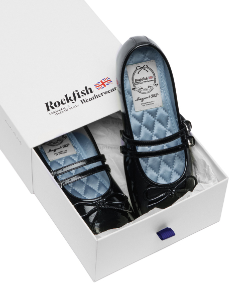 SQUARE TOE TWO STRAP MARYJANES(ENAMEL) - 5 colors