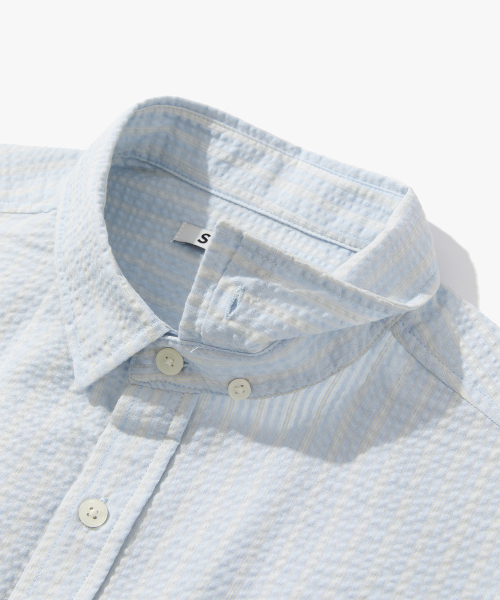 Crease Stripe Shirt - 3 COLOR