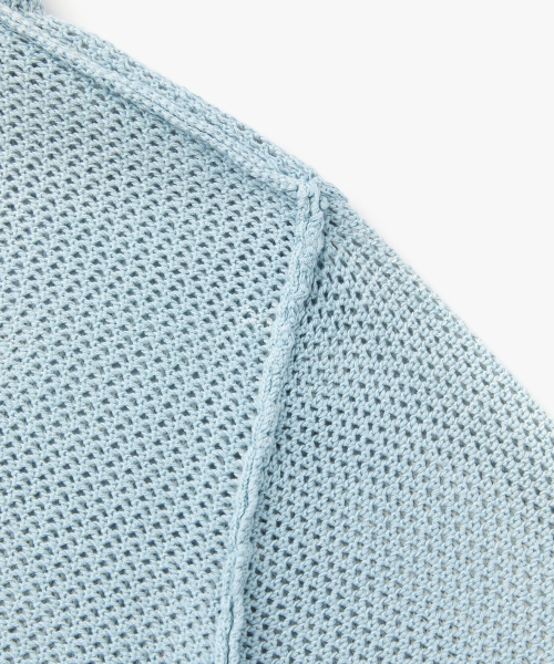 COTTON DYEING NET KNIT WOOD