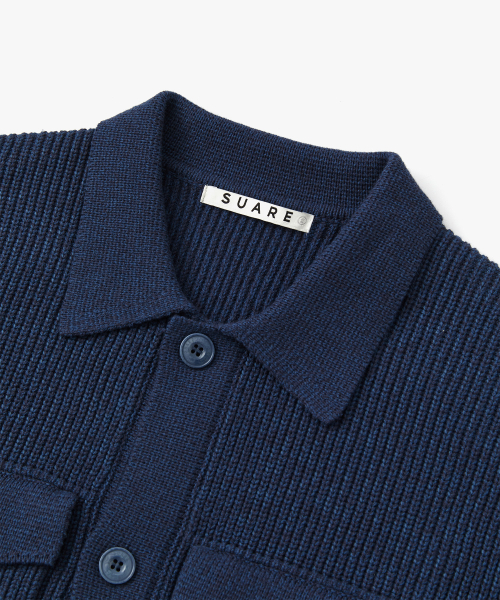 TRUCKER KNIT JACKET - 4 COLOR