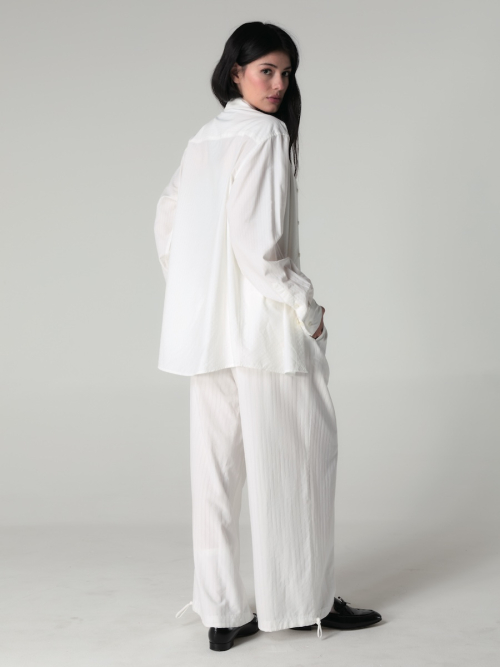 WILLY POP PANTS (WHITE STRIPE)