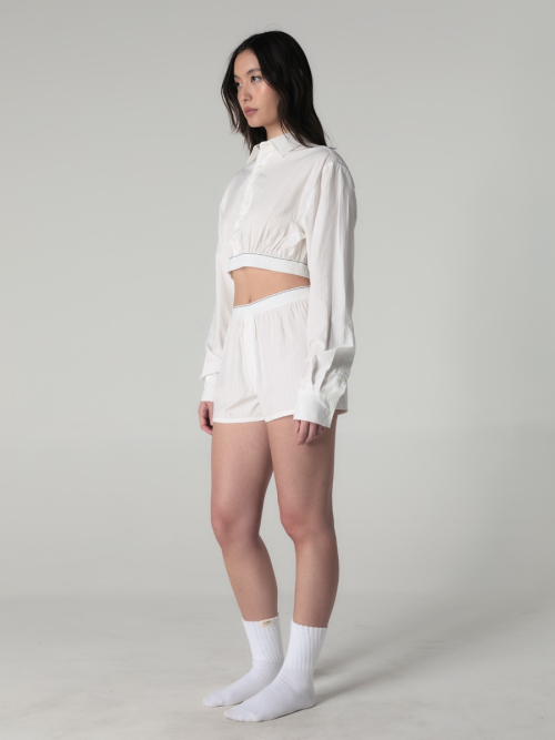 WILLY POP SHORTS (WHITE STRIPE)