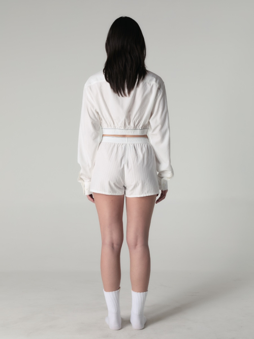 WILLY POP SHORTS (WHITE STRIPE)