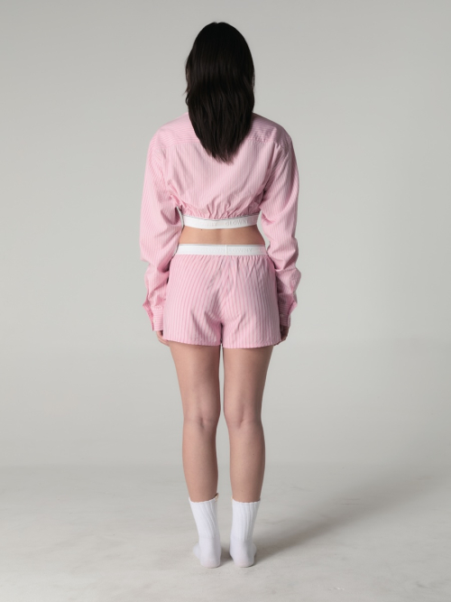 WILLY POP SHORTS (PINK STRIPE)