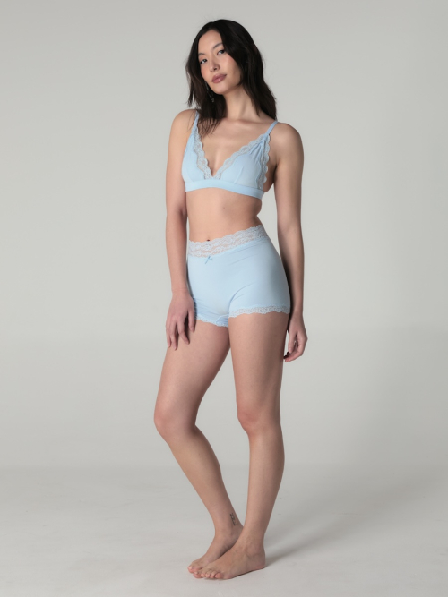 ALLURE LACE BOYSHORTS(BABY BLUE)