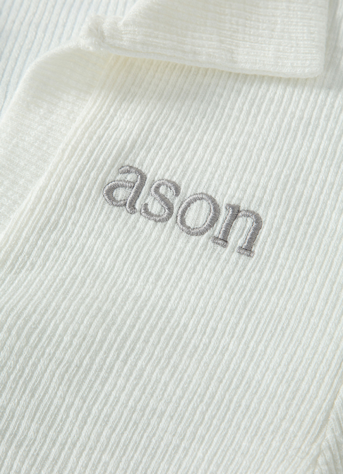 IVY COLLAR LONG SLEEVE / WHITE