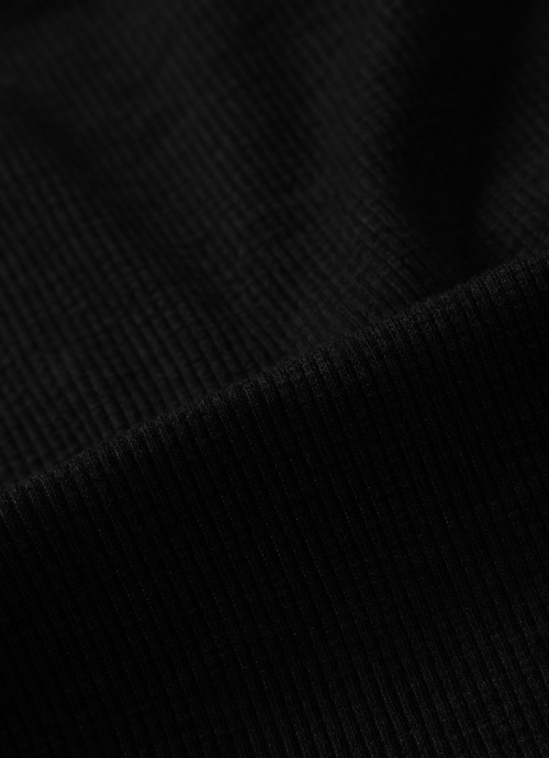 IVY COLLAR LONG SLEEVE / BLACK