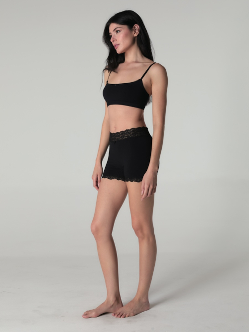 MELLOW SCOOP BRA (BLACK)