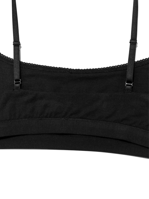 MELLOW SCOOP BRA (BLACK)