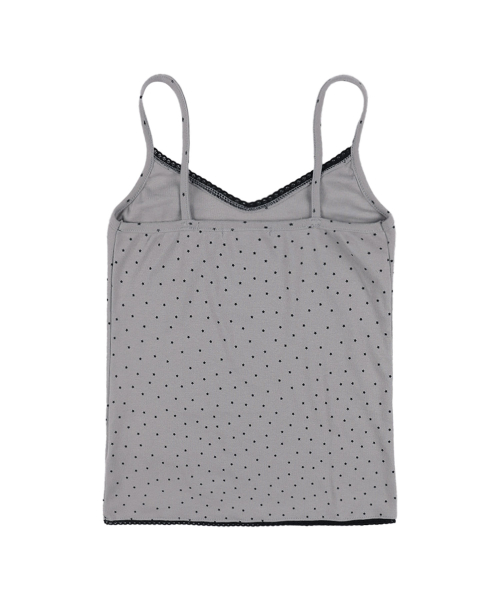 LACE STAR BASIC SLEEVELESS_(GRAY)_F25QB094
