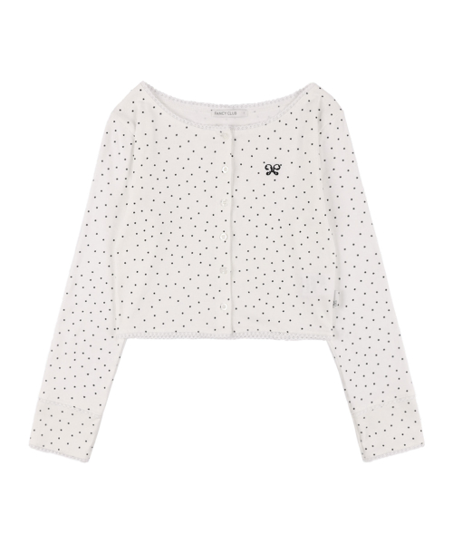 LACE BASIC CARDIGAN SET UP_3COLOR