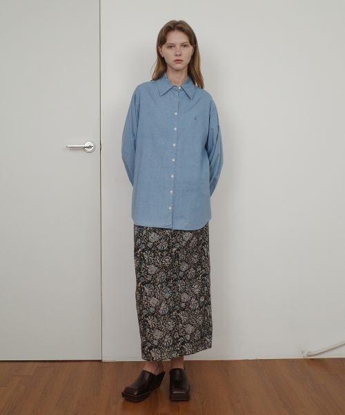 CLASSIC DENIM SHIRT - BLUE