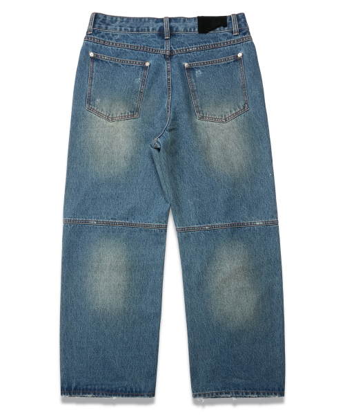 Poleyn Washed Denim Pants