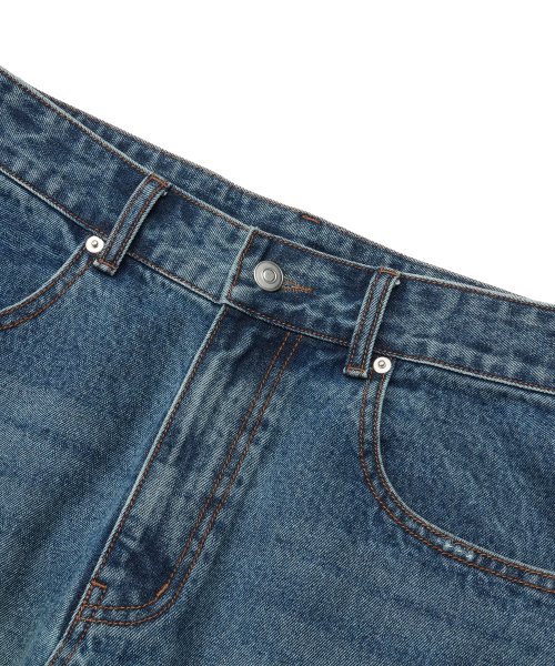 Poleyn Washed Denim Pants