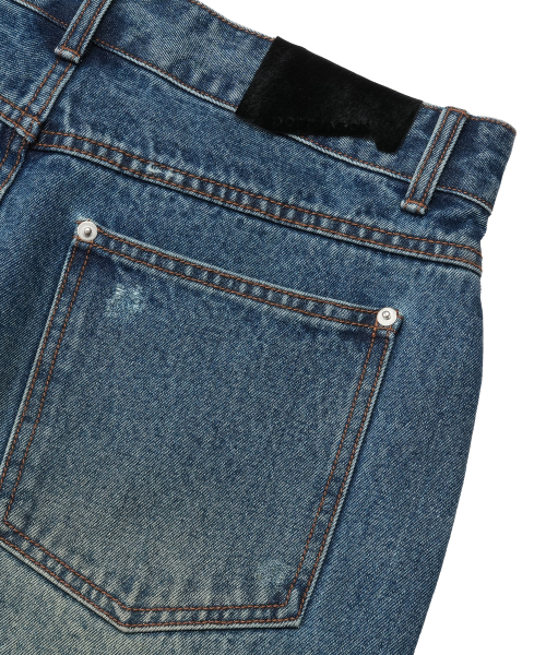 Poleyn Washed Denim Pants