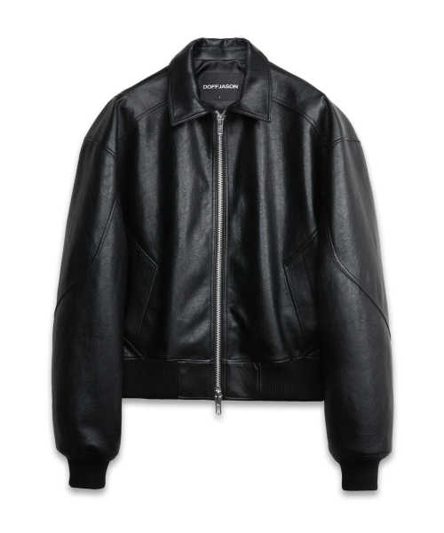 Oversized Phantom Leather Jacket