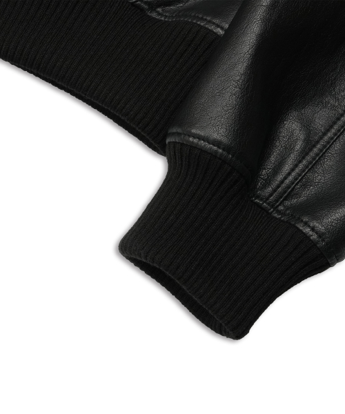 Oversized Phantom Leather Jacket