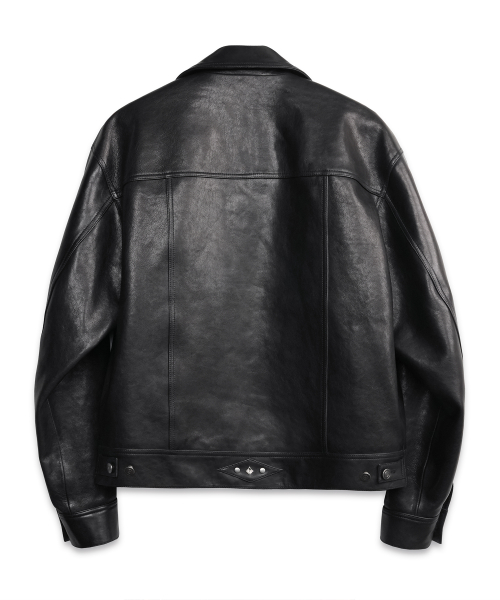 Premium Vegetable Stud Trucker Jacket