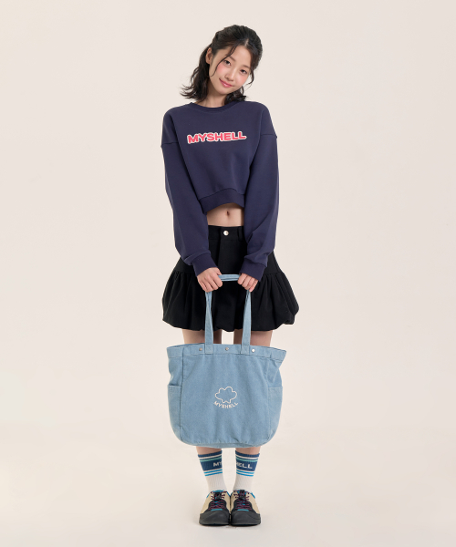 블루문 데님 토트백_10711TT